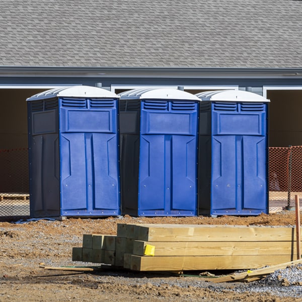 are there any restrictions on where i can place the portable toilets during my rental period in Taylorsville